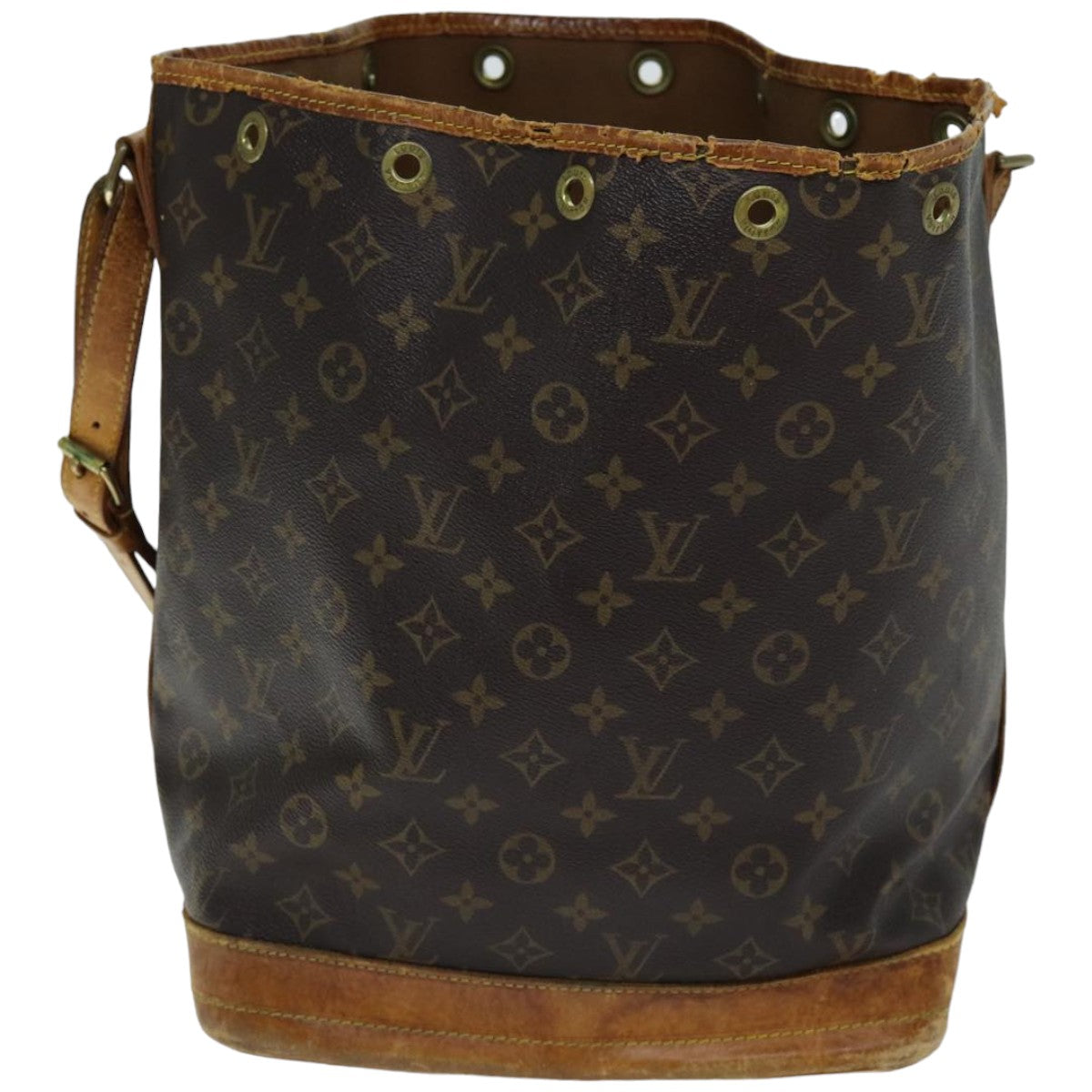 LOUIS VUITTON Monogram Noe Shoulder Bag M42224 LV 73310