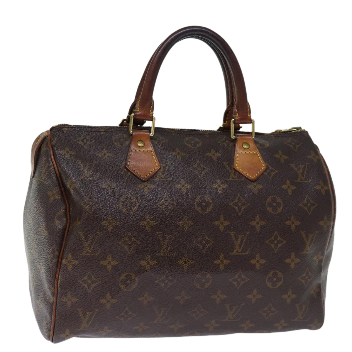 LOUIS VUITTON Monogram Speedy 30 Hand Bag M41526 LV 73320