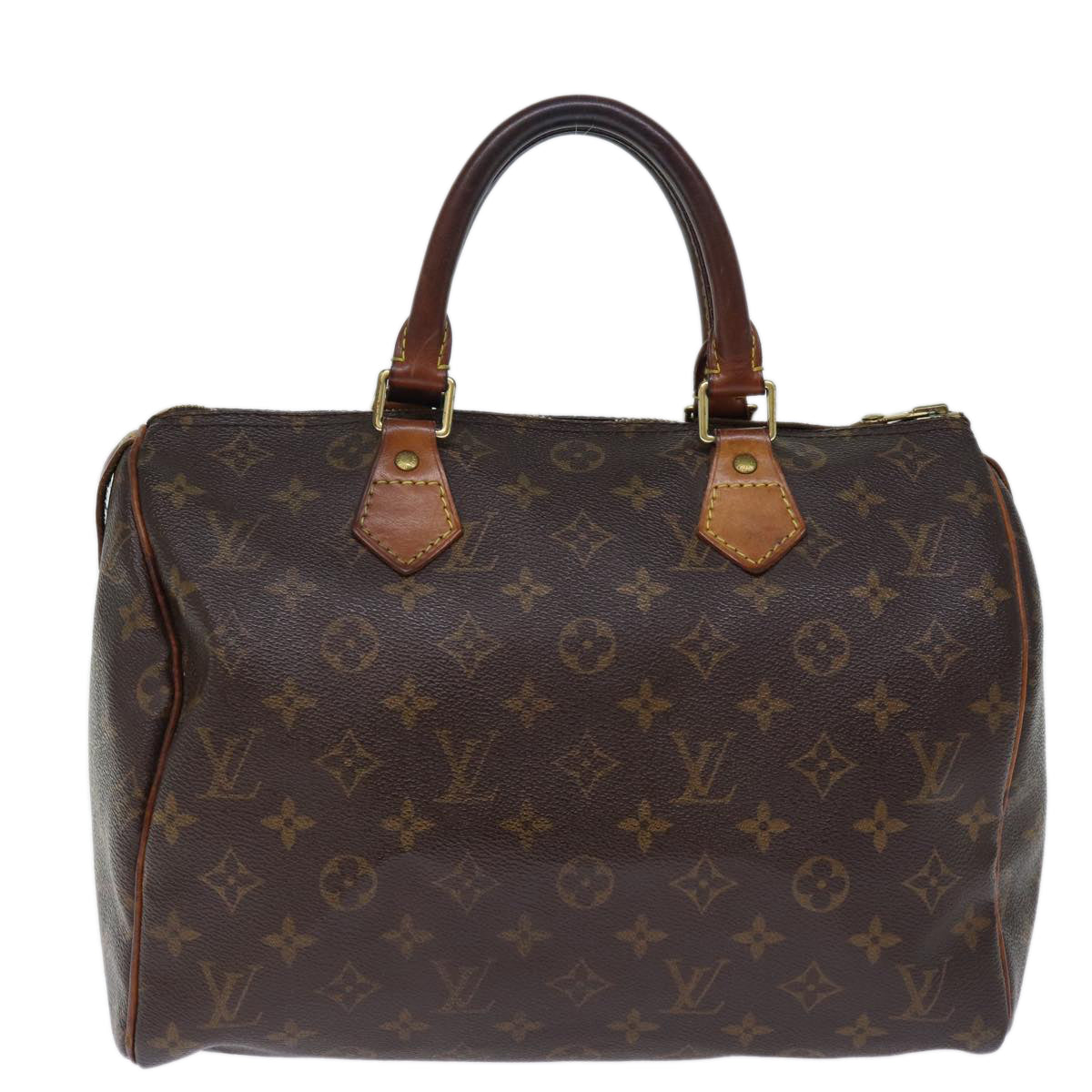 LOUIS VUITTON Monogram Speedy 30 Hand Bag M41526 LV 73320