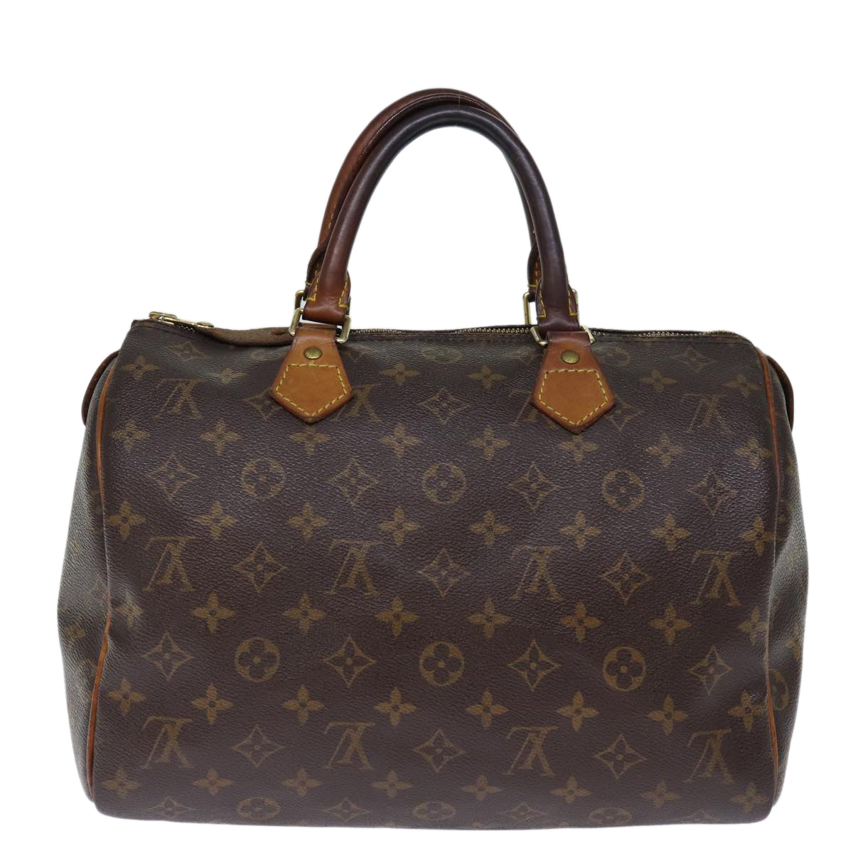 LOUIS VUITTON Monogram Speedy 30 Hand Bag M41526 LV 73320