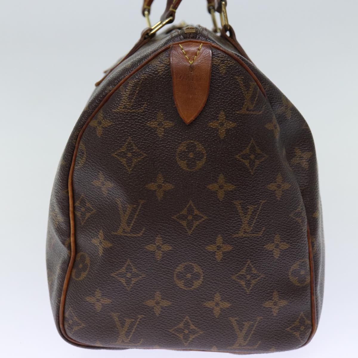 LOUIS VUITTON Monogram Speedy 30 Hand Bag M41526 LV 73320