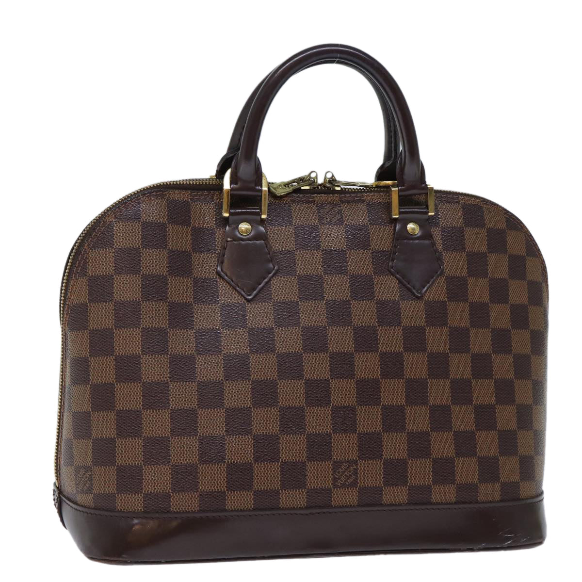 LOUIS VUITTON Damier Ebene Alma Hand Bag N51131 LV 73328