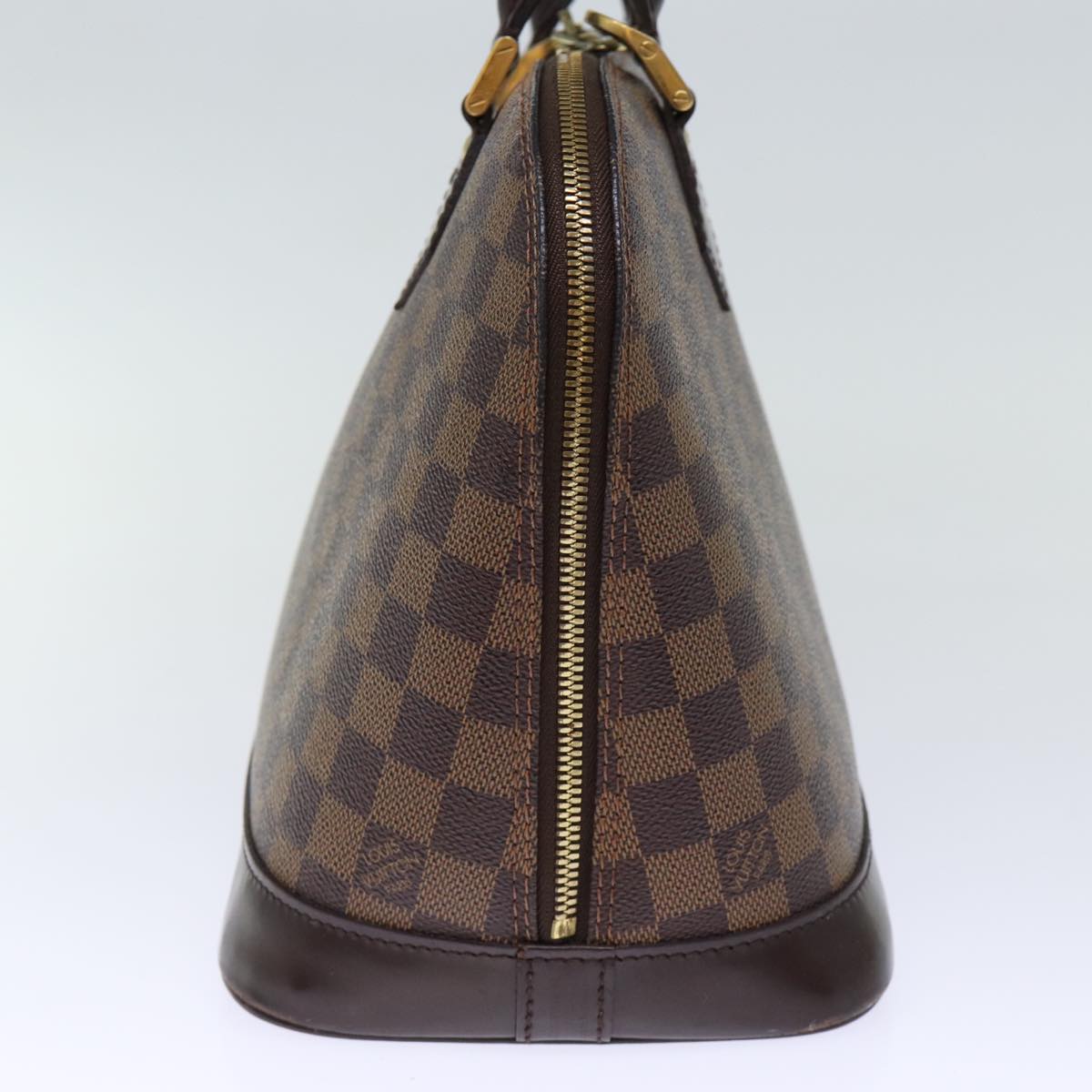 LOUIS VUITTON Damier Ebene Alma Hand Bag N51131 LV 73328