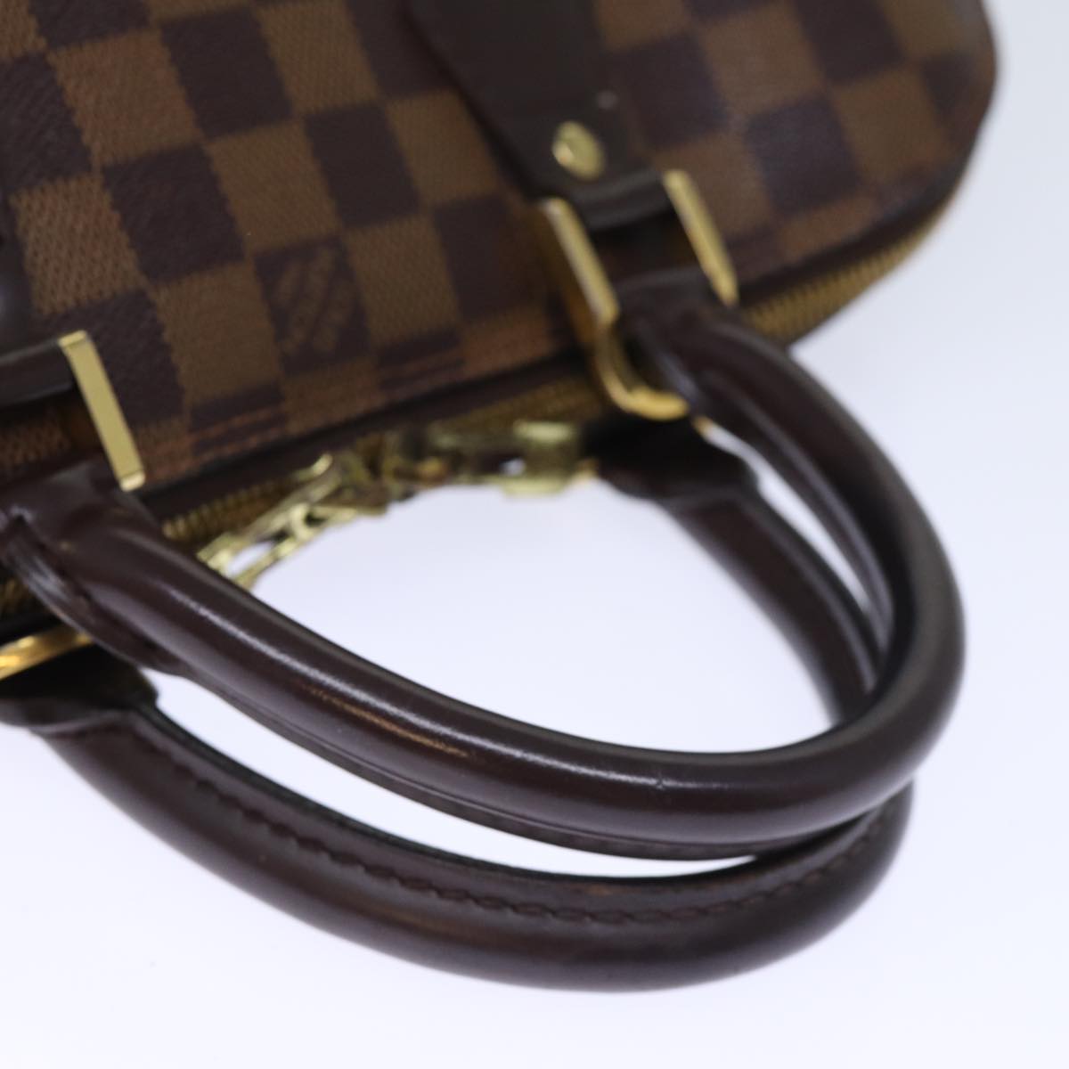 LOUIS VUITTON Damier Ebene Alma Hand Bag N51131 LV 73328
