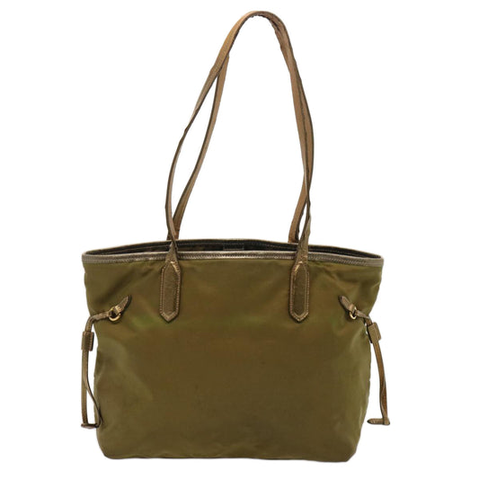 Luxury PradaTote Bag Nylon Brown 73338