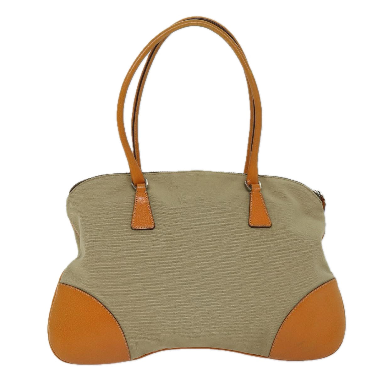 Luxury PradaShoulder Bag Canvas Beige 73339