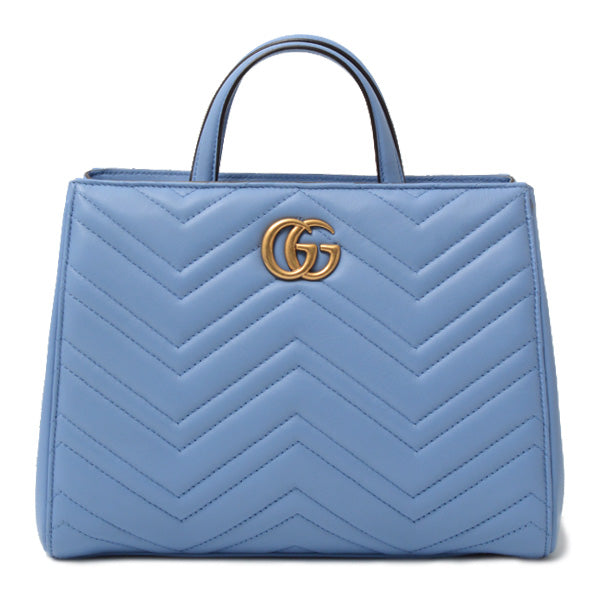 Luxury Gucci Trending 2025 GG Marmont 2WAY Leather Handbag 448054