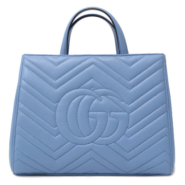 Luxury Gucci Trending 2025 GG Marmont 2WAY Leather Handbag 448054