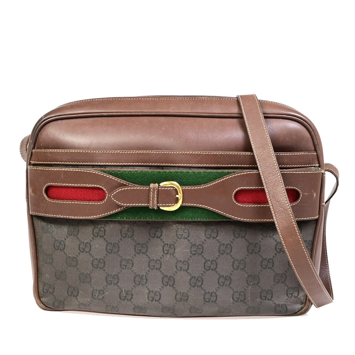 Gucci Ophidia  Canvas Shoulder Bag ()