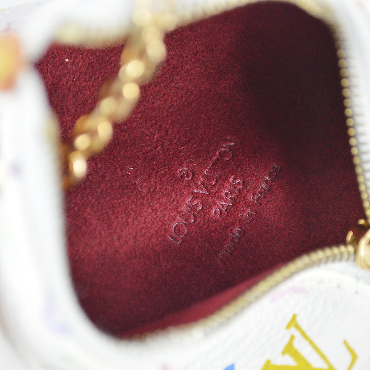 Louis Vuitton 2006 Monogram Multicolor Berlingo Key Holder M58028