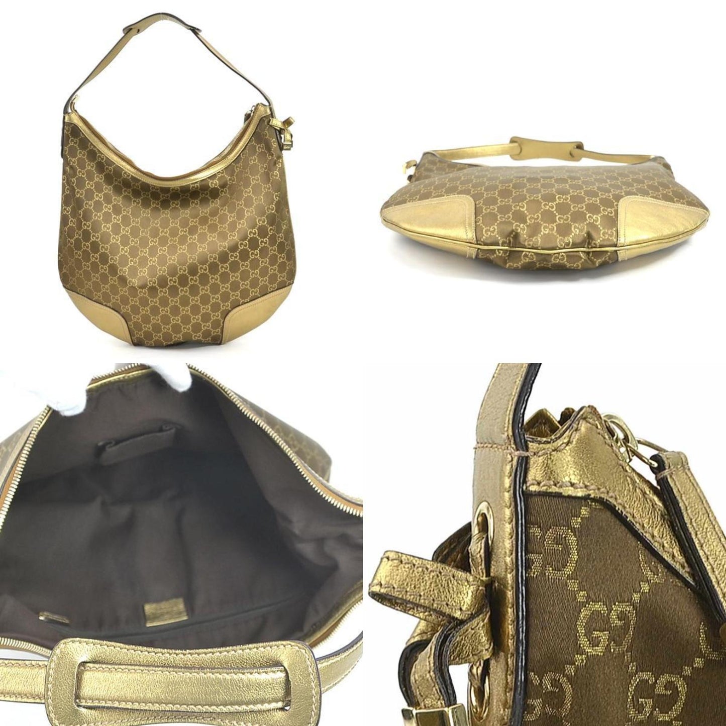 Gucci Princy  Canvas Shoulder Bag ()