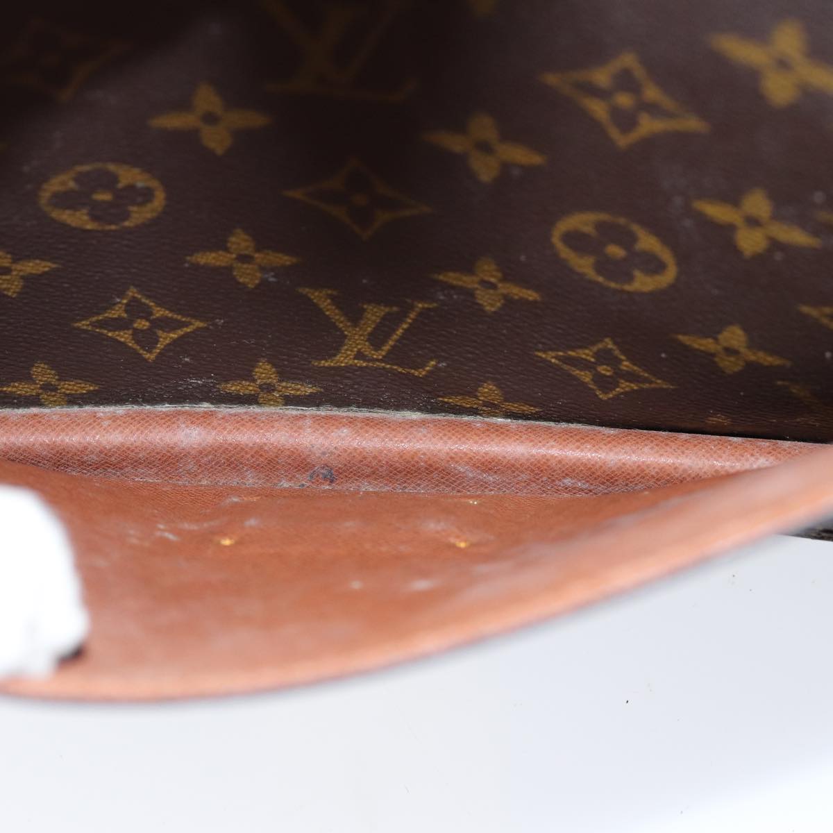 LOUIS VUITTON Monogram Monceau 28 Hand Bag 2way M51185 LV 73401
