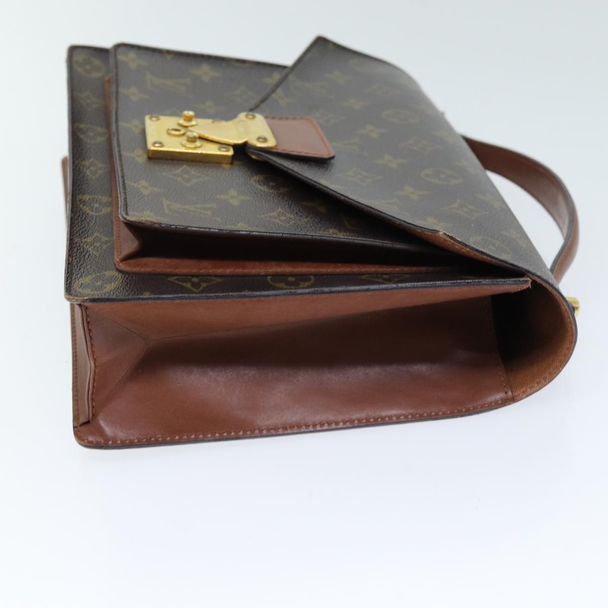LOUIS VUITTON Monogram Monceau 28 Hand Bag 2way M51185 LV 73401