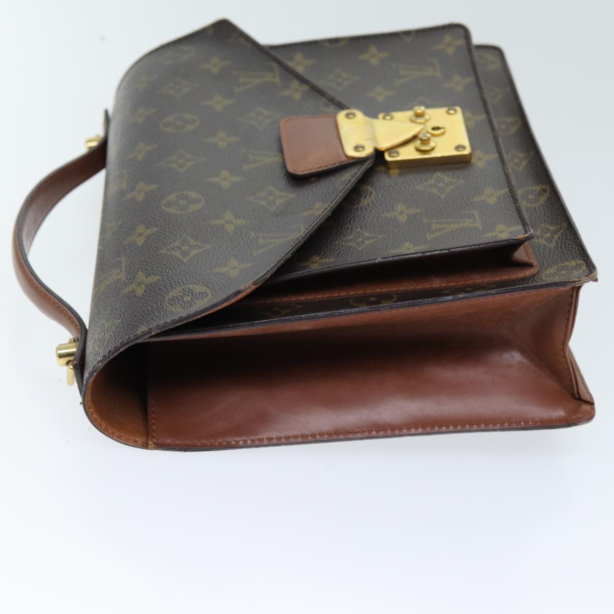 LOUIS VUITTON Monogram Monceau 28 Hand Bag 2way M51185 LV 73401