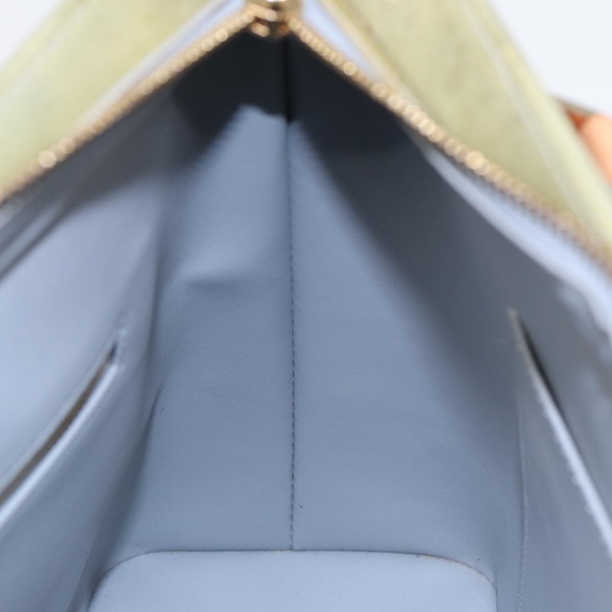 LOUIS VUITTON Monogram Vernis Houston Hand Bag Gris M91053 LV 73418