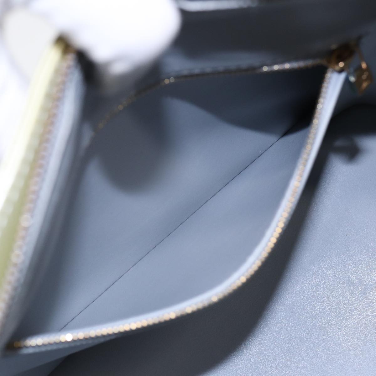 LOUIS VUITTON Monogram Vernis Houston Hand Bag Gris M91053 LV 73418