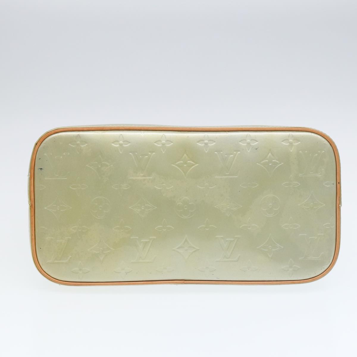 LOUIS VUITTON Monogram Vernis Houston Hand Bag Gris M91053 LV 73418