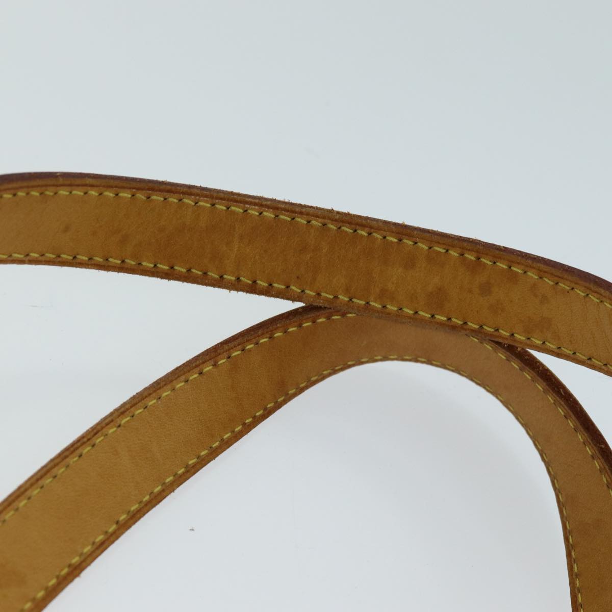 LOUIS VUITTON Monogram Vernis Houston Hand Bag Beige M91004 LV 73458