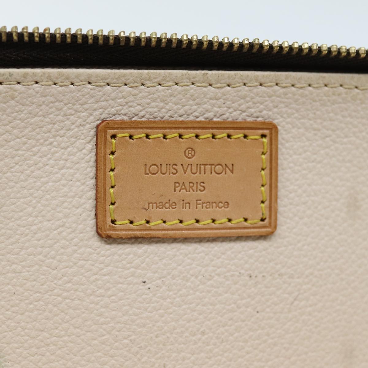 LOUIS VUITTON Monogram Trousse Brush PM Cosmetic Pouch M47510 LV 73460