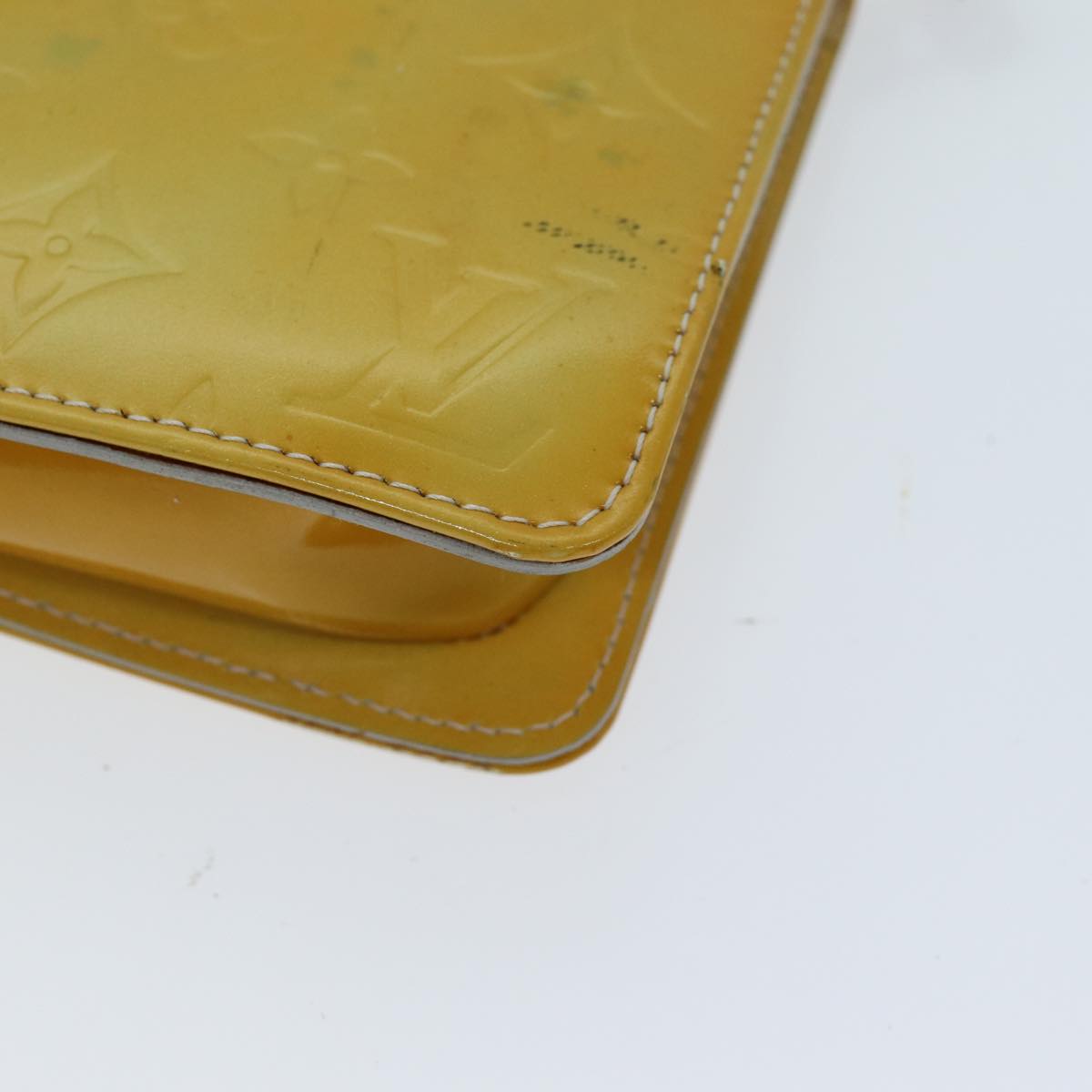 LOUIS VUITTON Monogram Vernis Lexington Accessory Pouch Gris M91056 73461