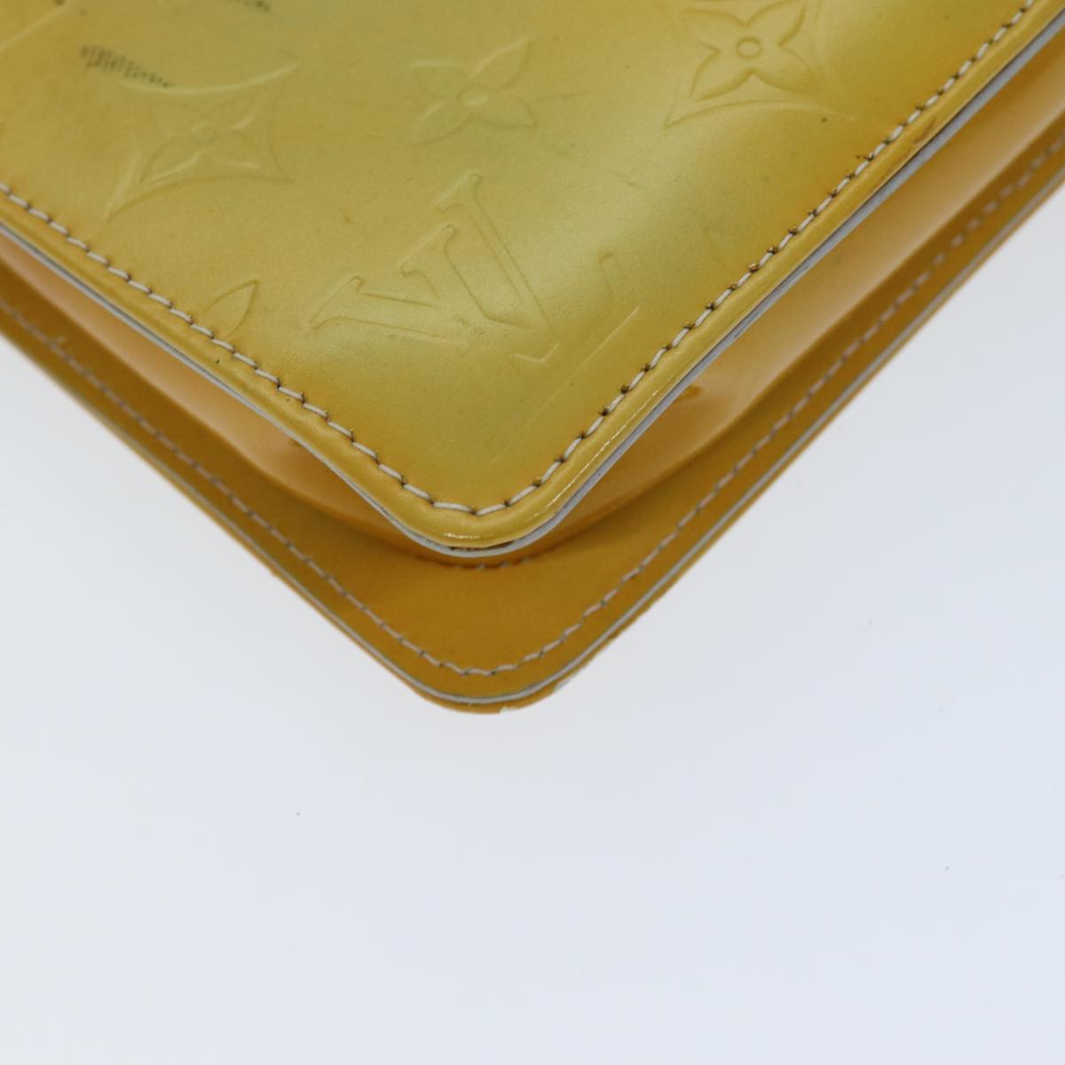 LOUIS VUITTON Monogram Vernis Lexington Accessory Pouch Gris M91056 73461