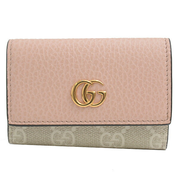 Luxury Gucci Trending 2025 GG Supreme Canvas Leather Key Case