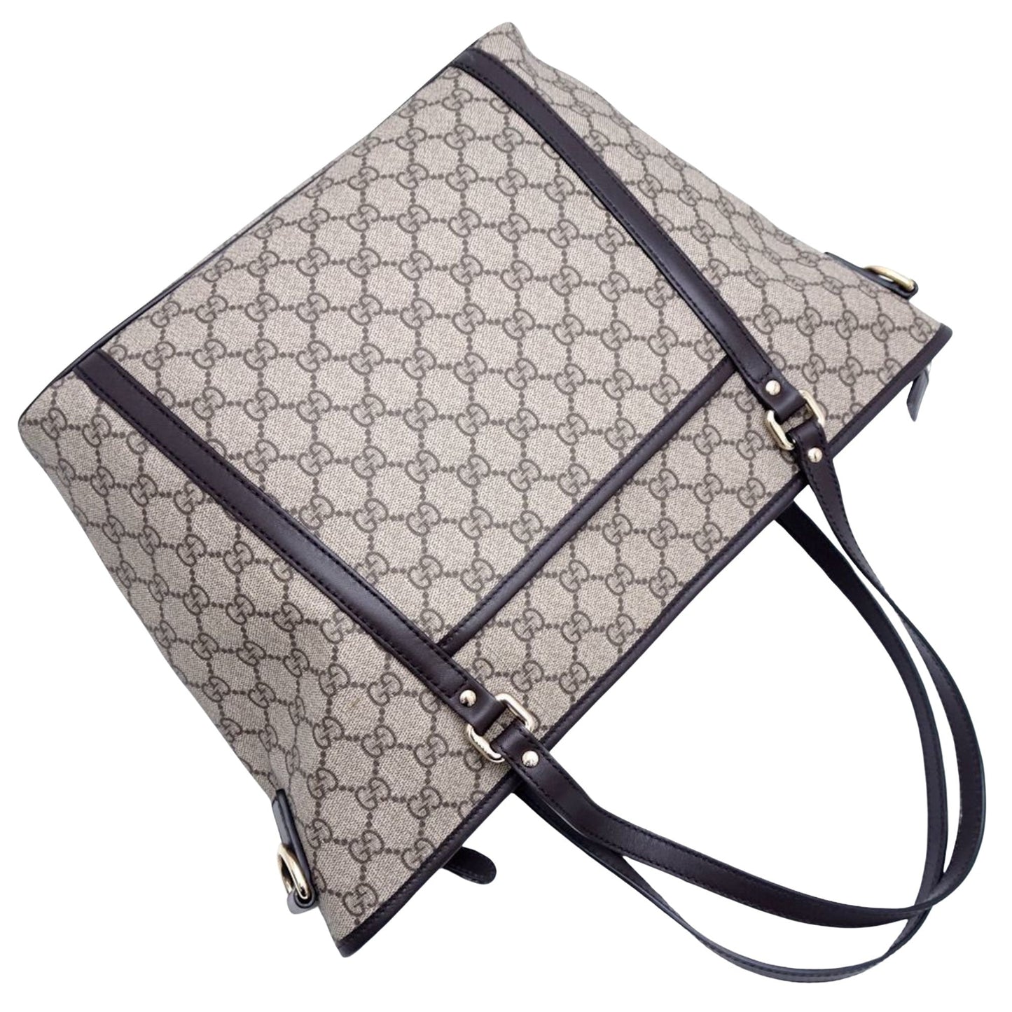 Gucci Gg Supreme  Canvas Tote Bag ()