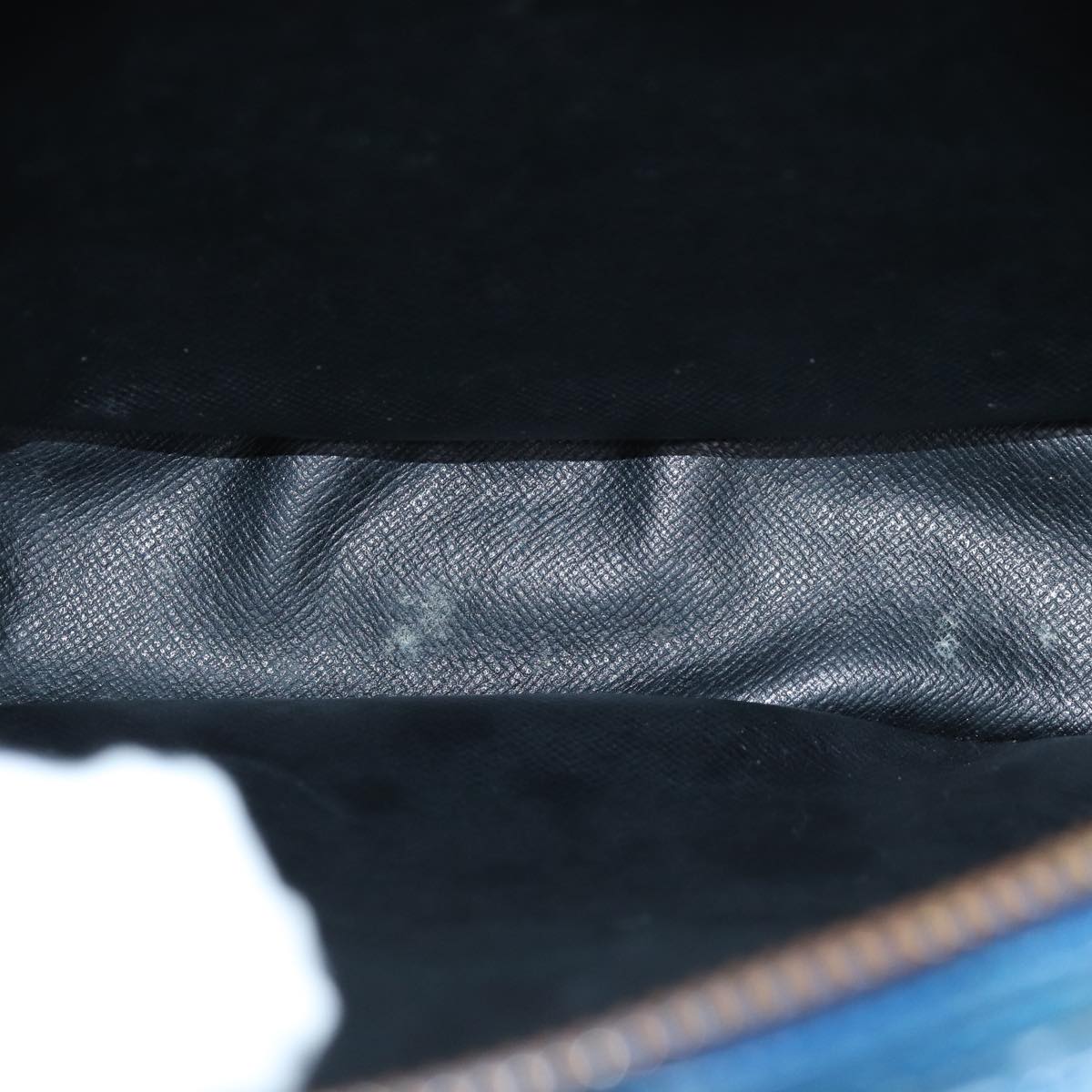 LOUIS VUITTON Epi June Feuille Shoulder Bag Blue M52155 LV 73480