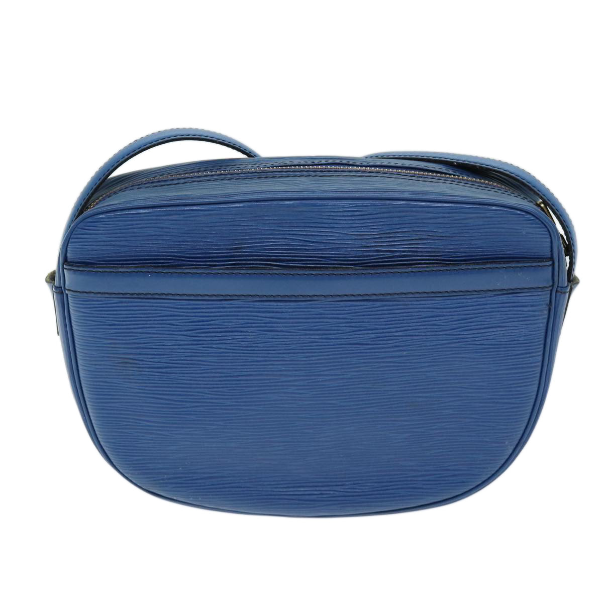 LOUIS VUITTON Epi June Feuille Shoulder Bag Blue M52155 LV 73480