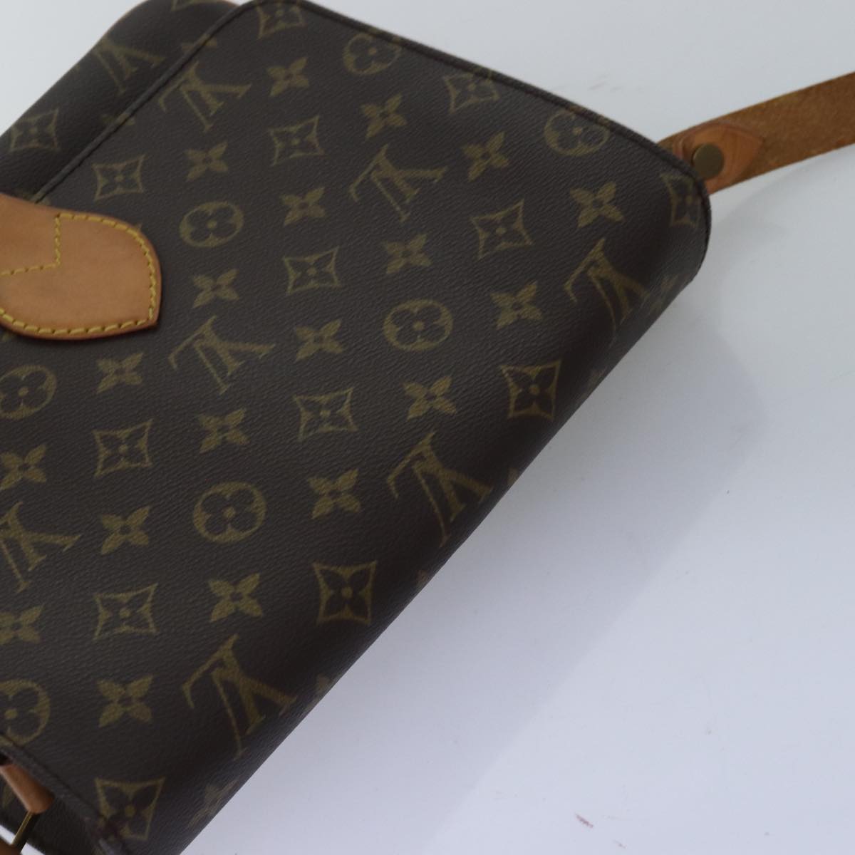 LOUIS VUITTON Monogram Cartouchiere GM Shoulder Bag M51252 LV 73481