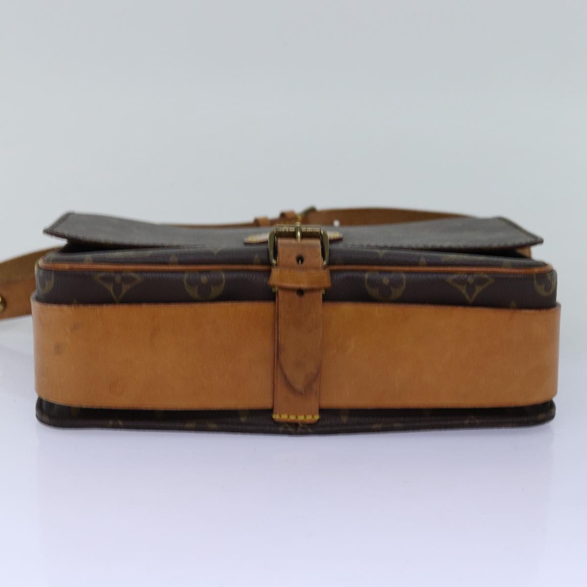 LOUIS VUITTON Monogram Cartouchiere GM Shoulder Bag M51252 LV 73481