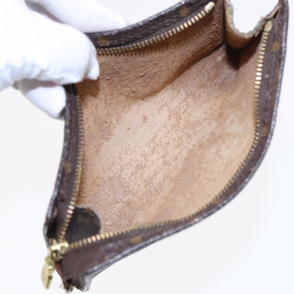 LOUIS VUITTON Monogram Bucket PM Pouch Accessory Pouch LV 73499