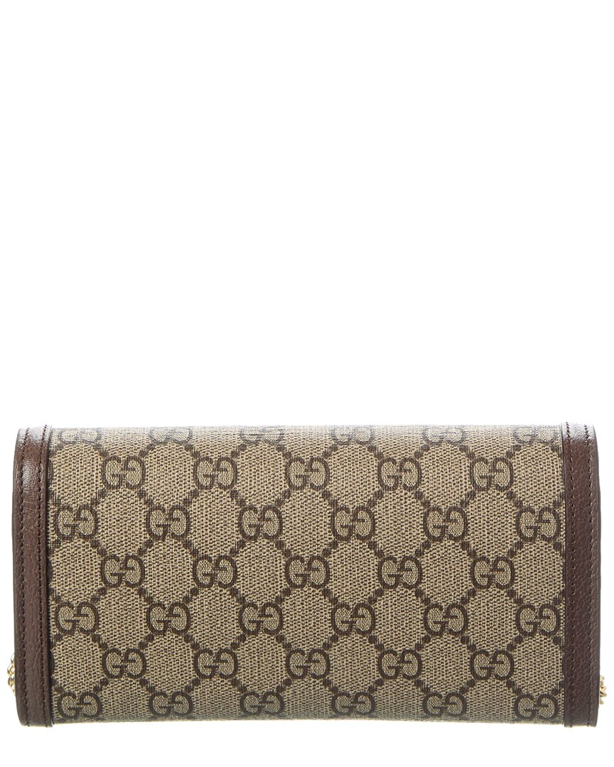Luxury Gucci Trending 2025 Ophidia GG Supreme Canvas & Leather Wallet On Chain