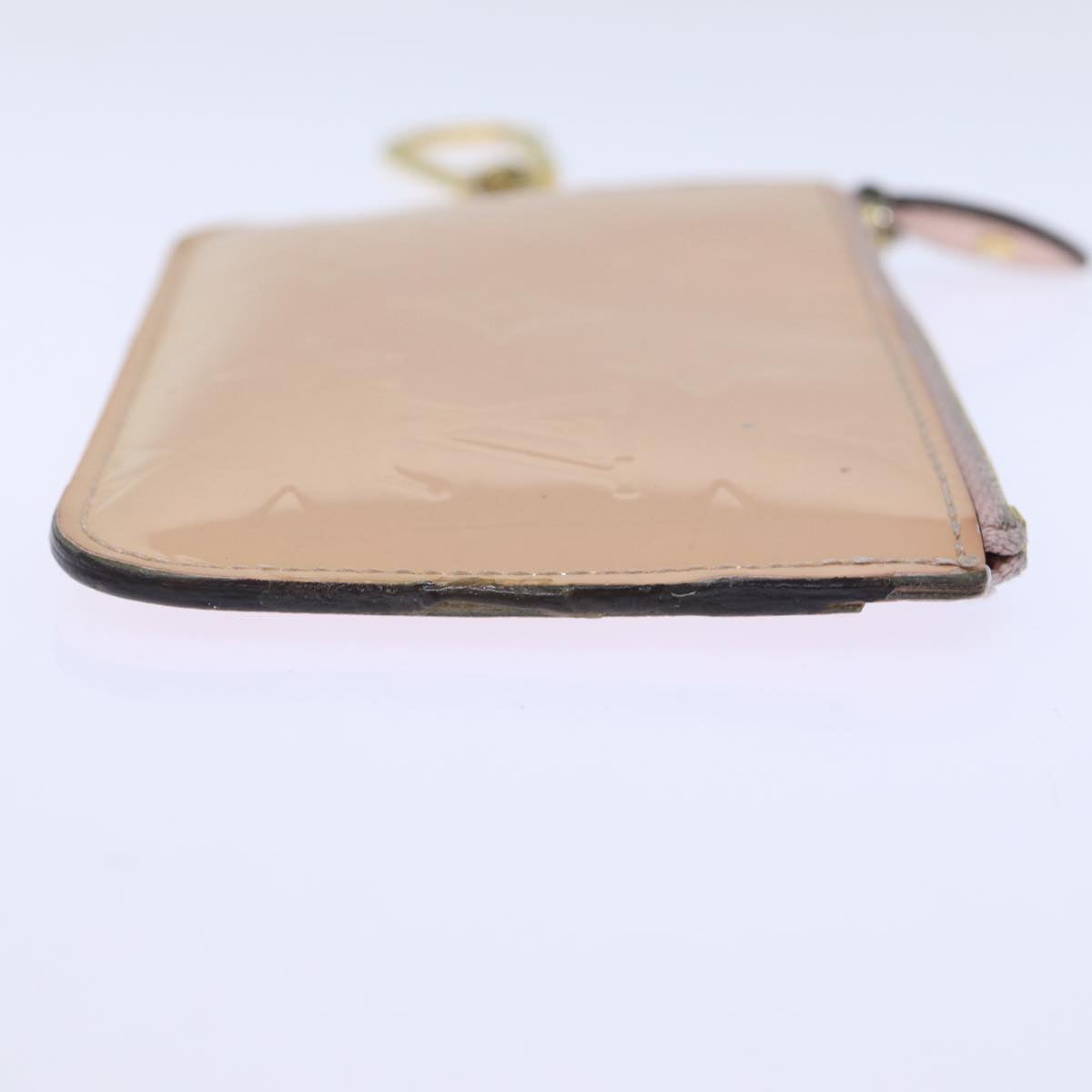 LOUIS VUITTON Vernis Pochette Cles NM Coin Purse Rose Valerine M61286 73510