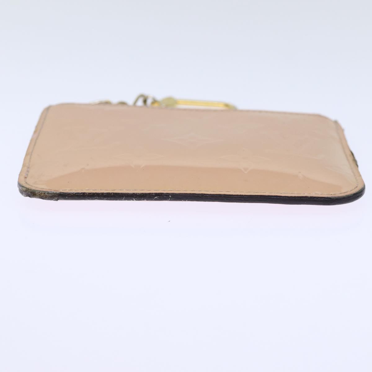 LOUIS VUITTON Vernis Pochette Cles NM Coin Purse Rose Valerine M61286 73510