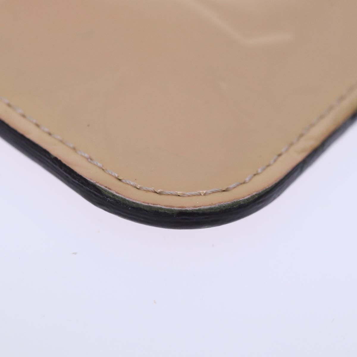 LOUIS VUITTON Vernis Pochette Cles NM Coin Purse Rose Valerine M61286 73510