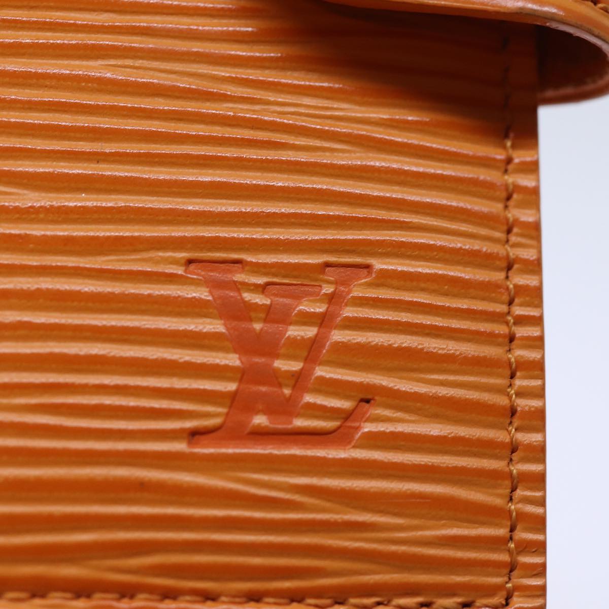 LOUIS VUITTON Epi Agenda Mini Day Planner Cover Mandarin R2007H LV 73513