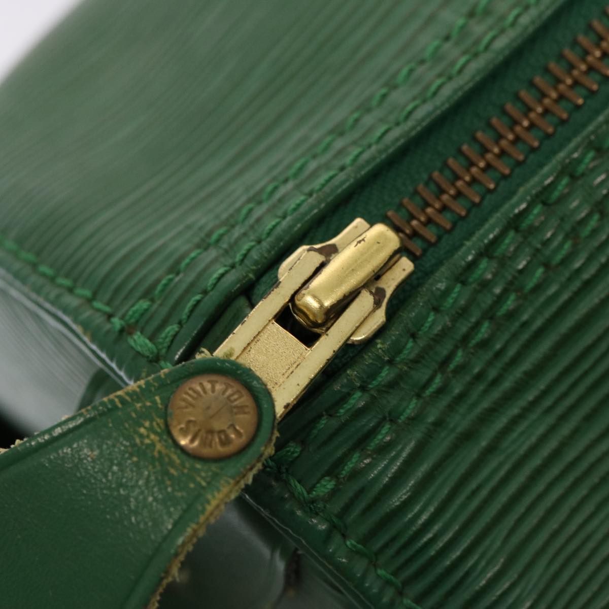 LOUIS VUITTON Epi Speedy 30 Hand Bag Borneo Green M43004 LV 73574