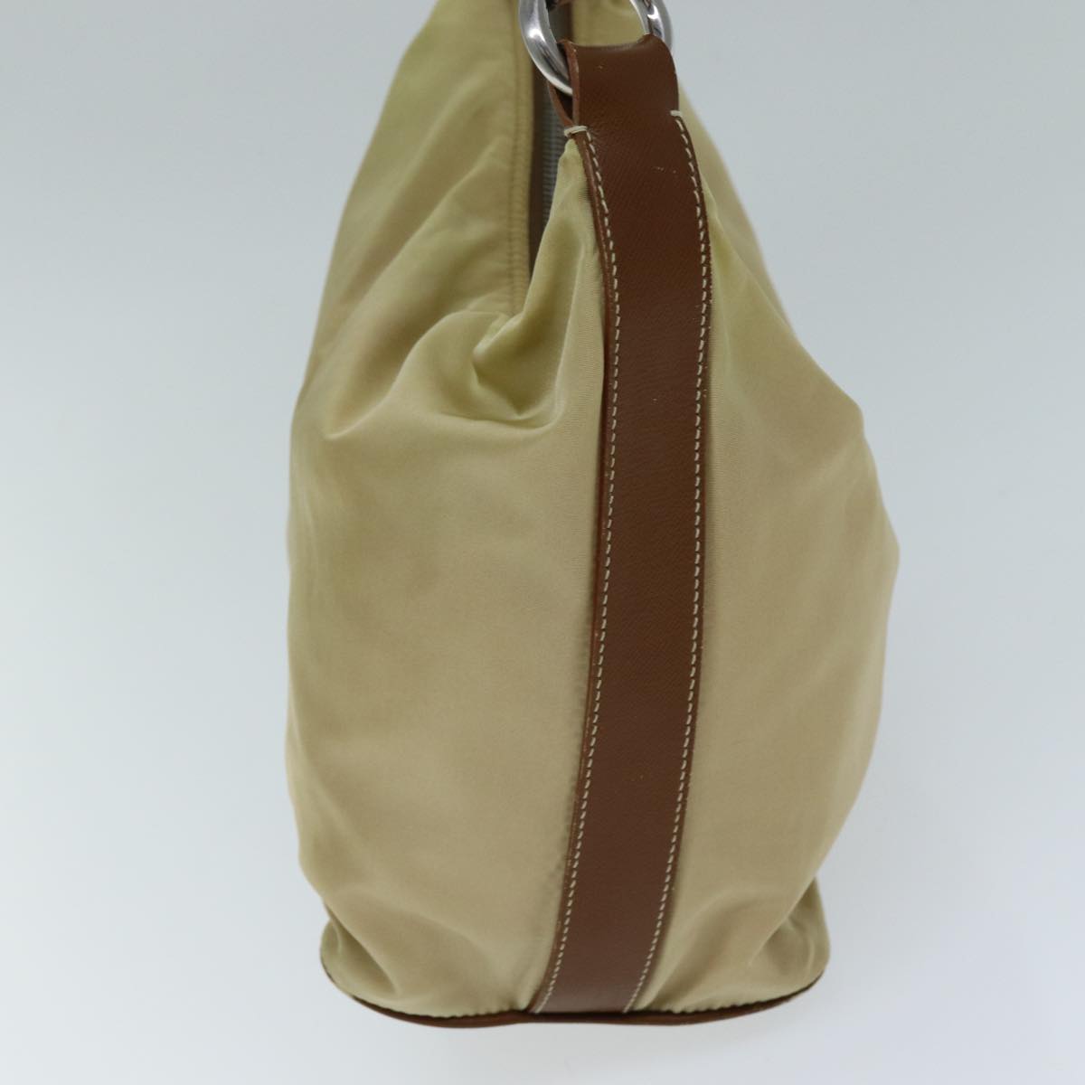 Luxury PradaShoulder Bag Nylon Beige 73602