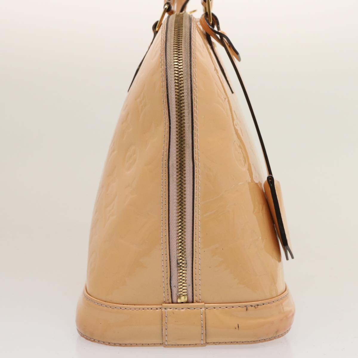 LOUIS VUITTON Monogram Vernis Alma PM Hand Bag Rose Valerine M50412 73627