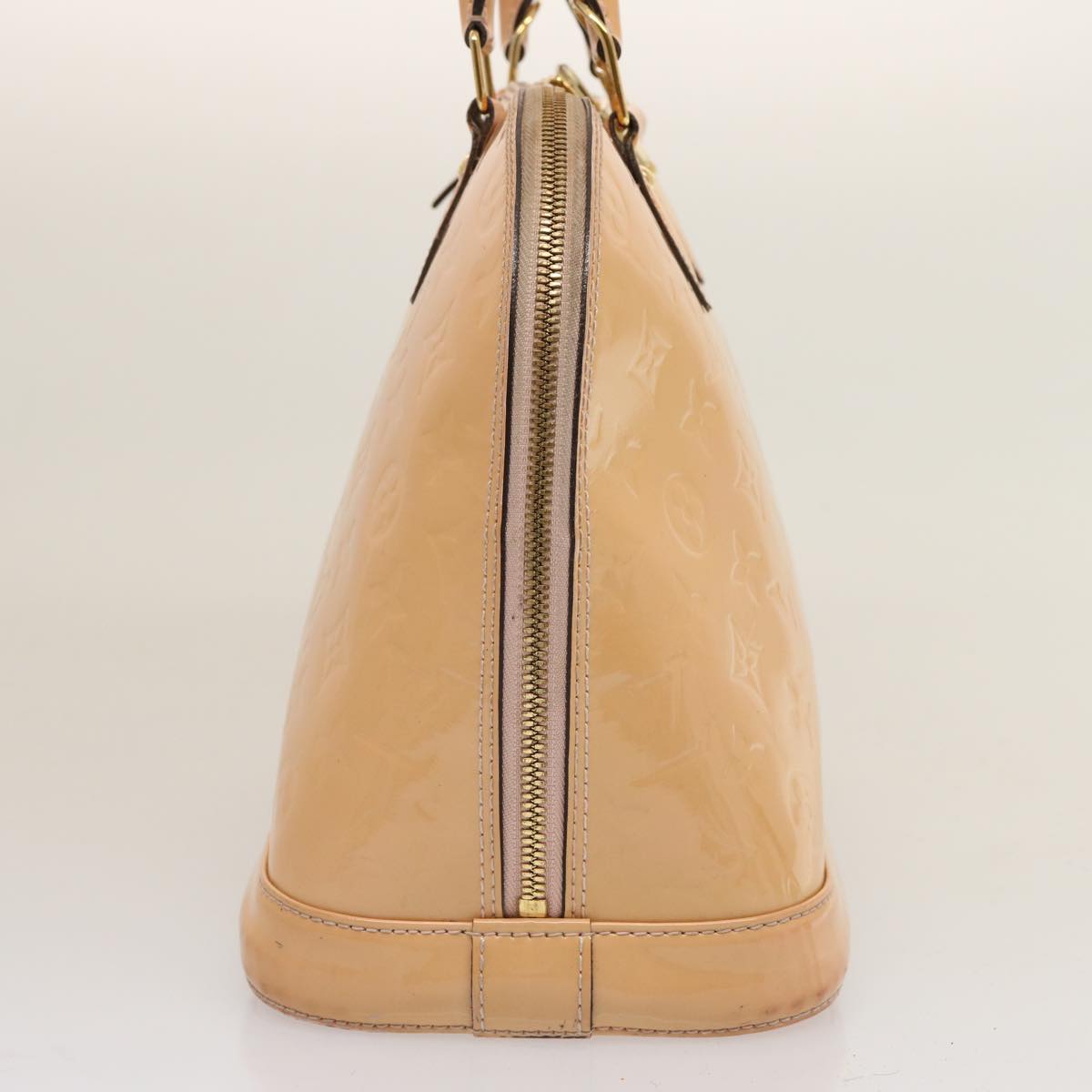 LOUIS VUITTON Monogram Vernis Alma PM Hand Bag Rose Valerine M50412 73627