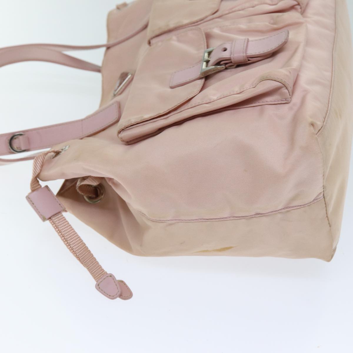 Luxury PradaTote Bag Nylon Pink 73735