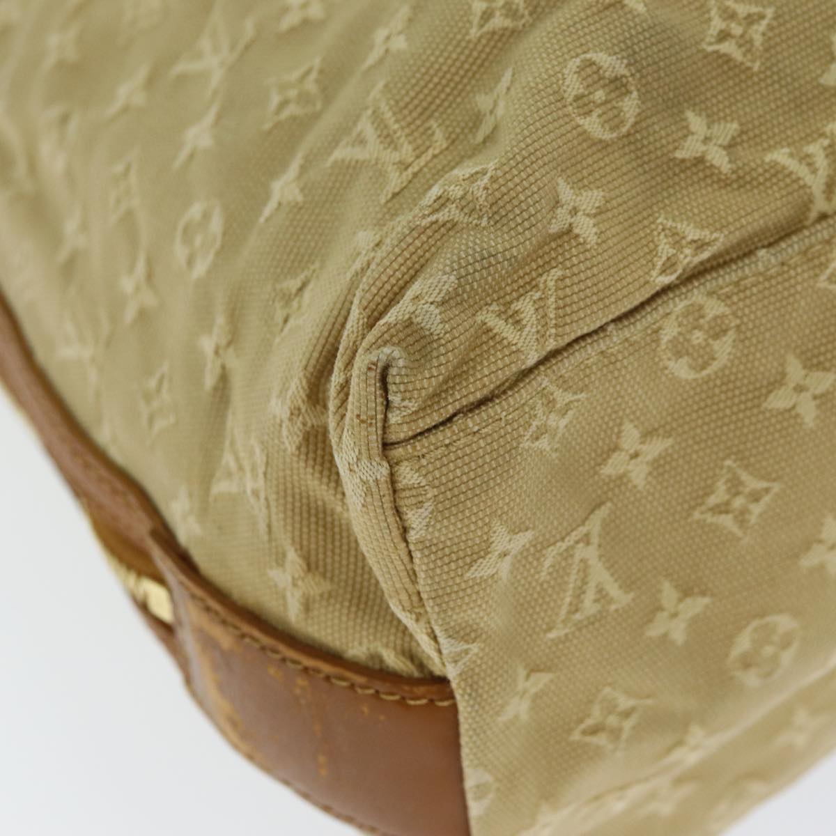 LOUIS VUITTON Monogram Mini Kabamari Kate Tote Bag Beige M92492 LV 73754