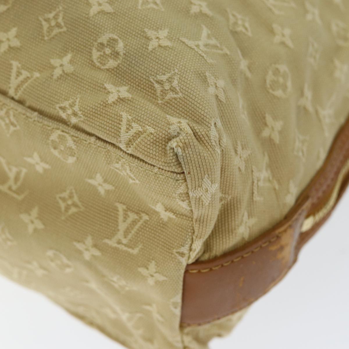 LOUIS VUITTON Monogram Mini Kabamari Kate Tote Bag Beige M92492 LV 73754