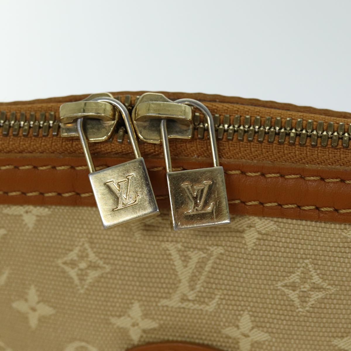 LOUIS VUITTON Monogram Mini Kabamari Kate Tote Bag Beige M92492 LV 73754