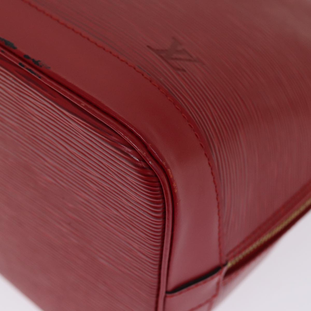 LOUIS VUITTON Epi Alma Hand Bag Castilian Red M52147 LV 73846