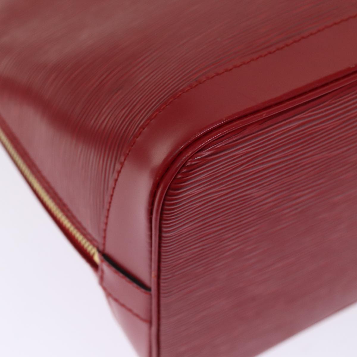 LOUIS VUITTON Epi Alma Hand Bag Castilian Red M52147 LV 73846