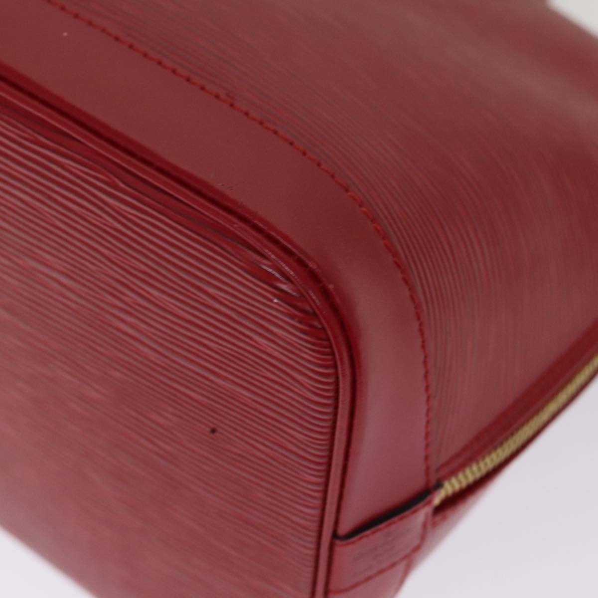 LOUIS VUITTON Epi Alma Hand Bag Castilian Red M52147 LV 73846