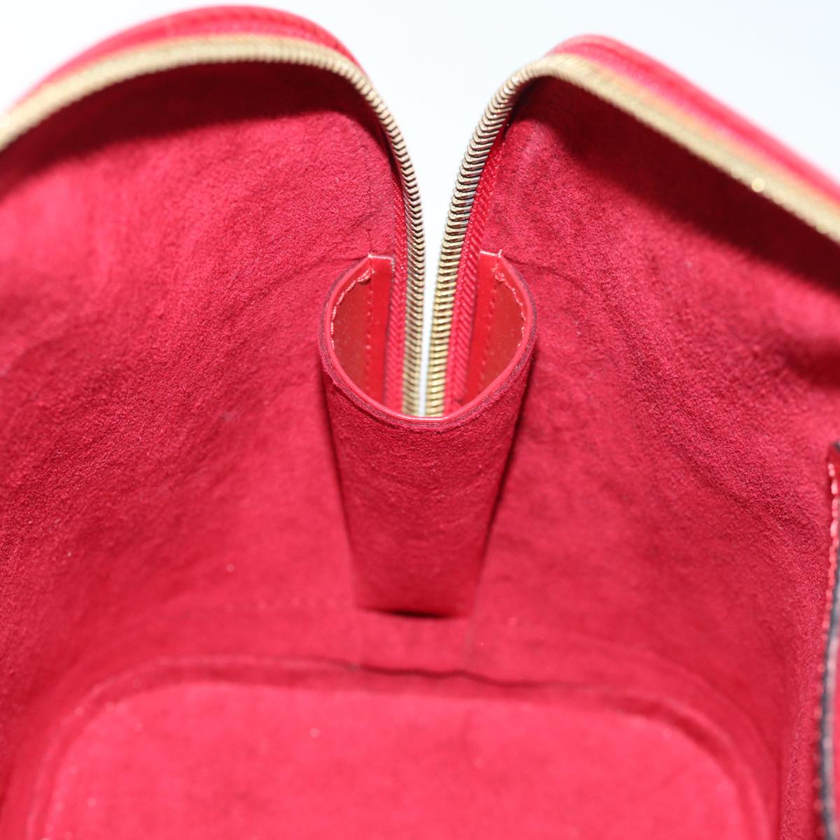 LOUIS VUITTON Epi Alma Hand Bag Castilian Red M52147 LV 73846