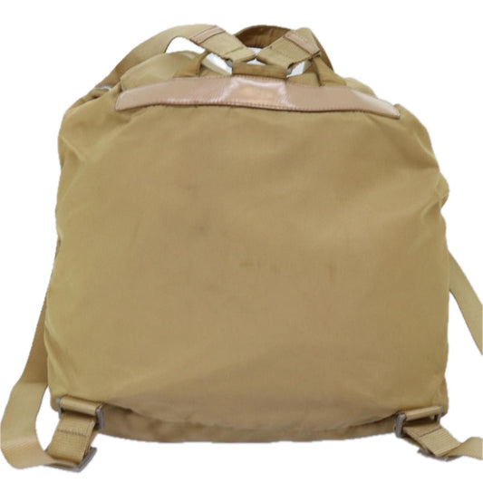 Luxury PradaBackpack Nylon Beige 73873